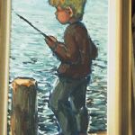 142 2051 Oljemålning